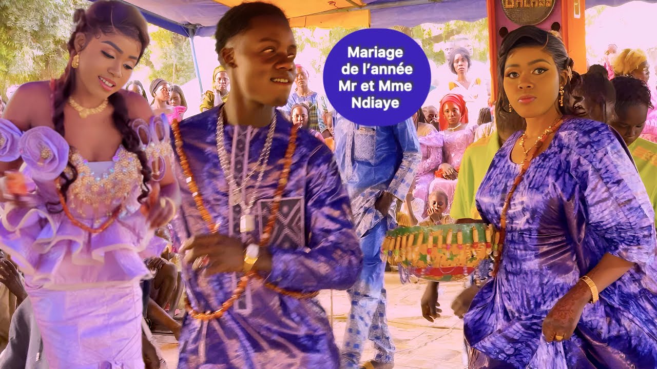 MARIAGE DE MR ET MME NDIAYE CÉLÈBRE LE 11 JANVIER 2026 A MBOKHODANE 