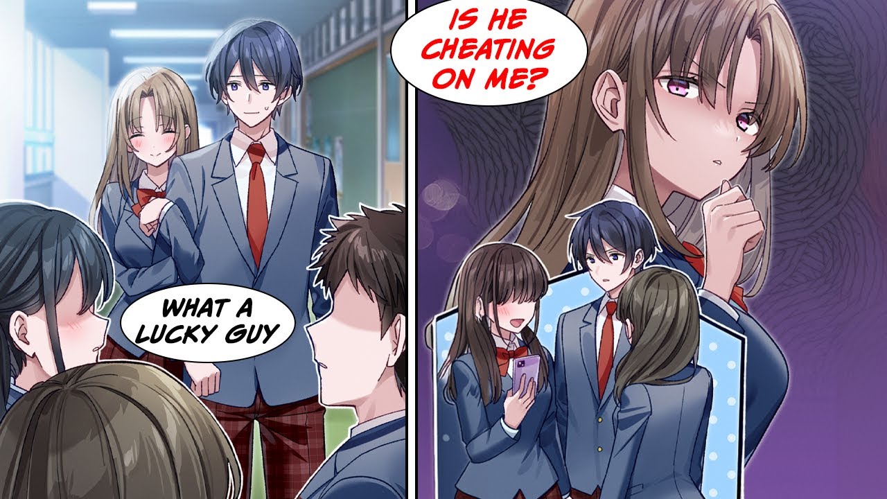 [Manga Dub] Girls flock to me because I'm dating the prettiest girl in school, but... [RomCom]