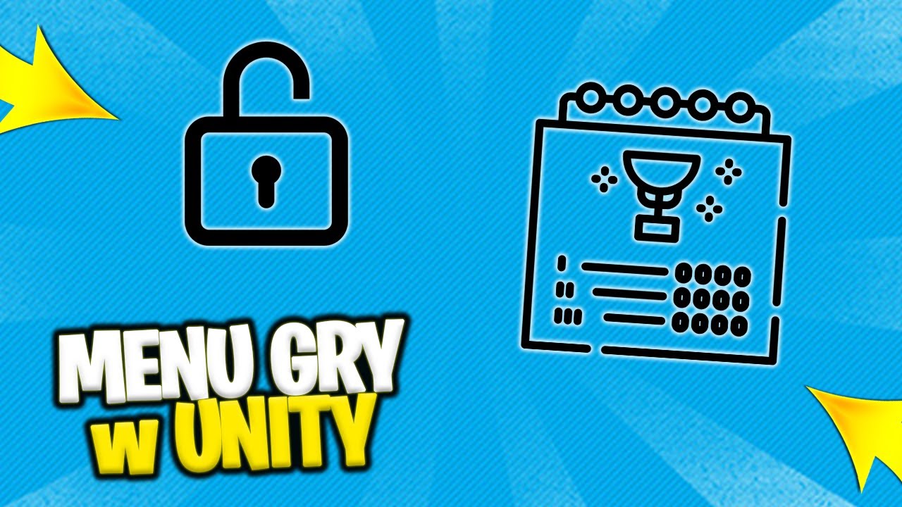 MENU STARTOWE w UNITY