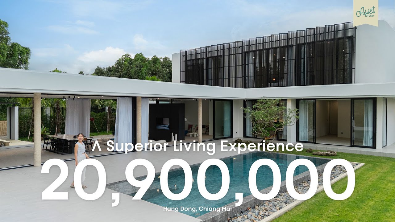 Oasis in Hang Dong I Modern Pool Villa ใกล้เมืองเชียงใหม่ พื้นที่กว่า 1,200 Sq.m.