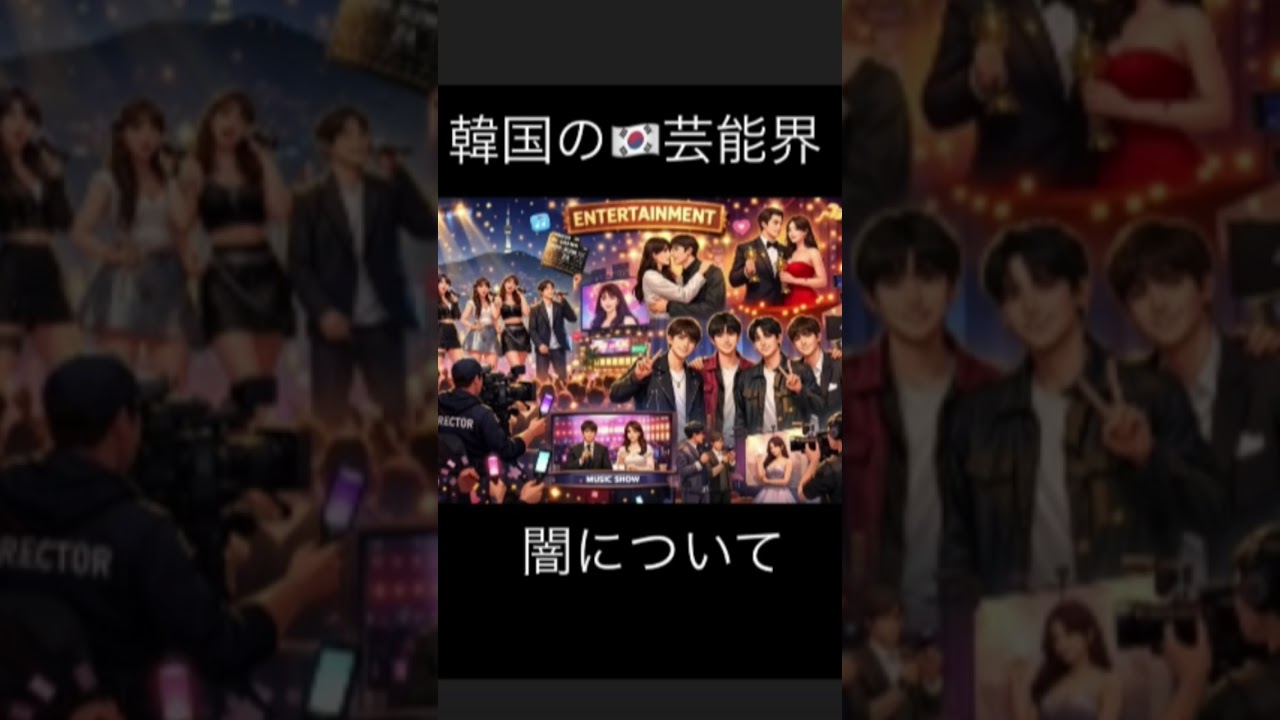 #韓国の芸能界　#芸能界の闇　#韓国のエンタメ
