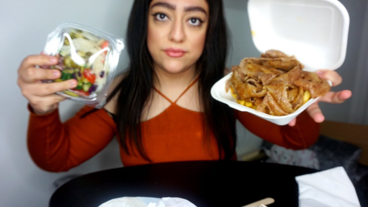 DONER KEBAB MUKBANG | MEAT AND CHIPS