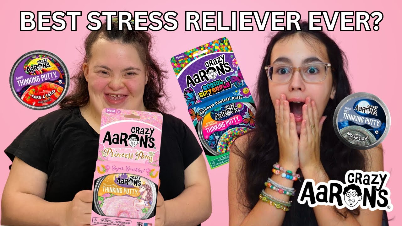 DOES CRAZY AARON'S THINKING PUTTY HELP RELIEVE STRESS AT WORK?!
