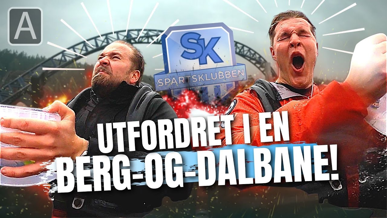 Jon Martin og Vegard Harm gjør teite ting i en Berg-og-dalbane!