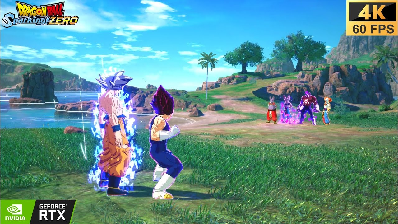 Goku & Vegeta VS God Of Destruction's, Intense Battle, Dragon Ball Sparking Zero, 4K 60FPS.