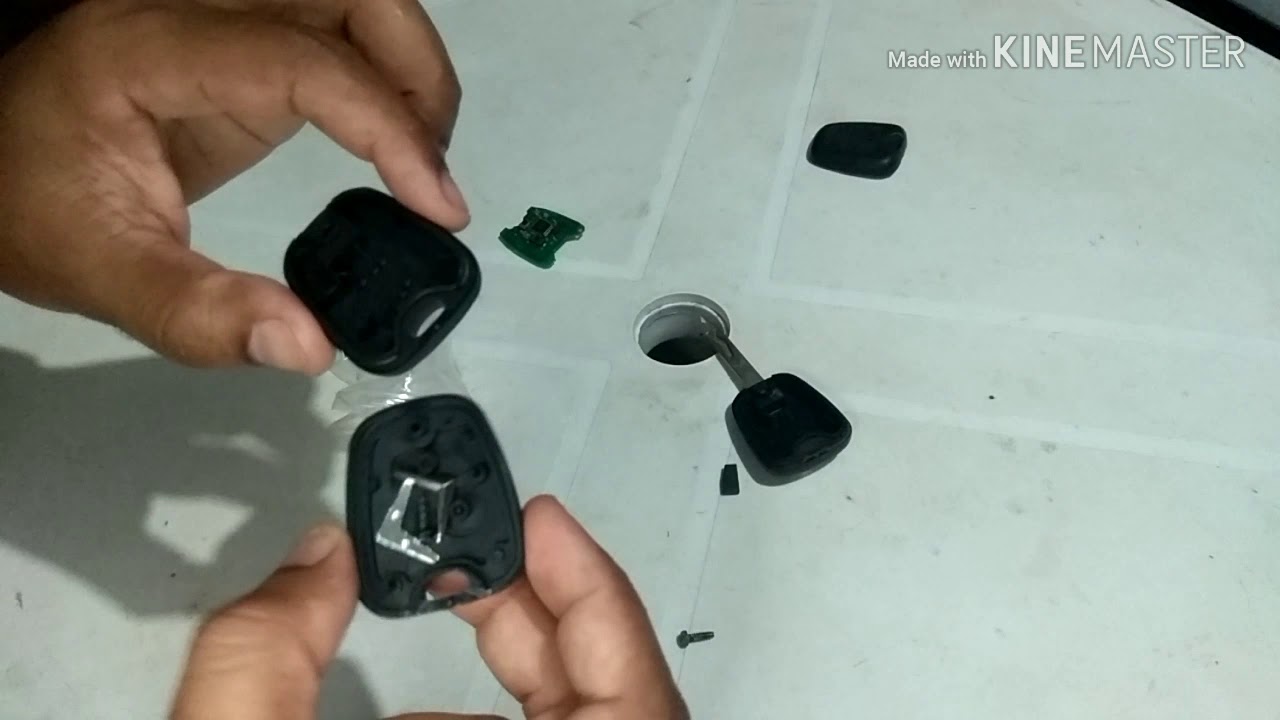 Troca da carcaça da chave do Citroen C3