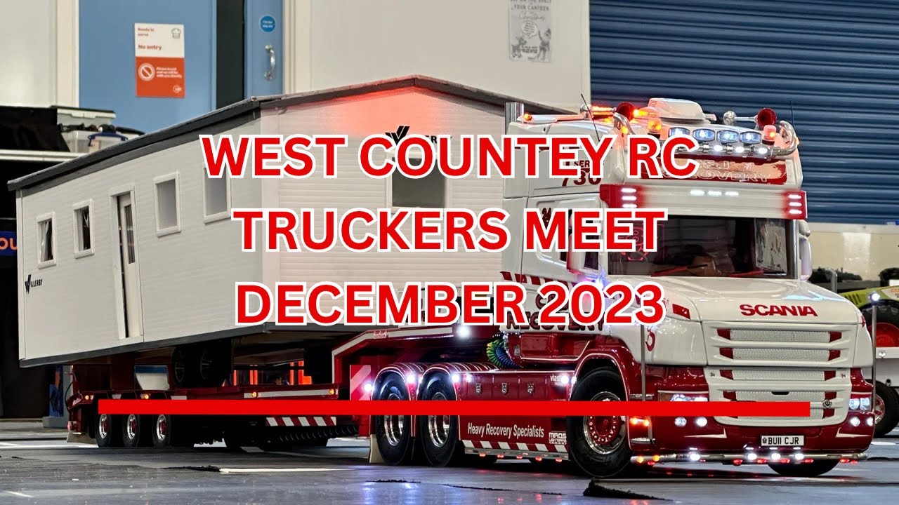 West Country RC Truckers Club Meet December 2023 | 1/14 Scale Trucks | Tamiya 1:14 Trucks