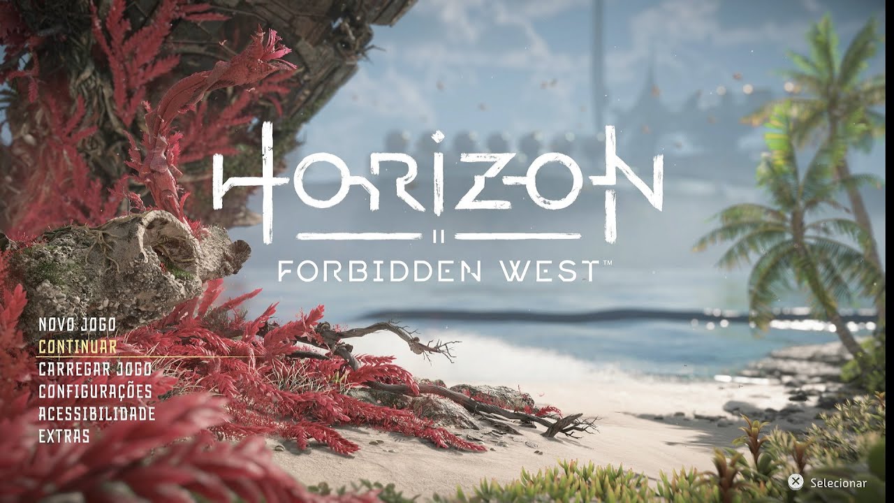 HORIZON FORBIDDEN WEST 100% PLATINA INICIO DA HISTORIA