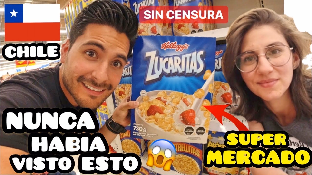 VISITANDO un SUPERMERCADO en CHILE - Increíbles Descubrimientos