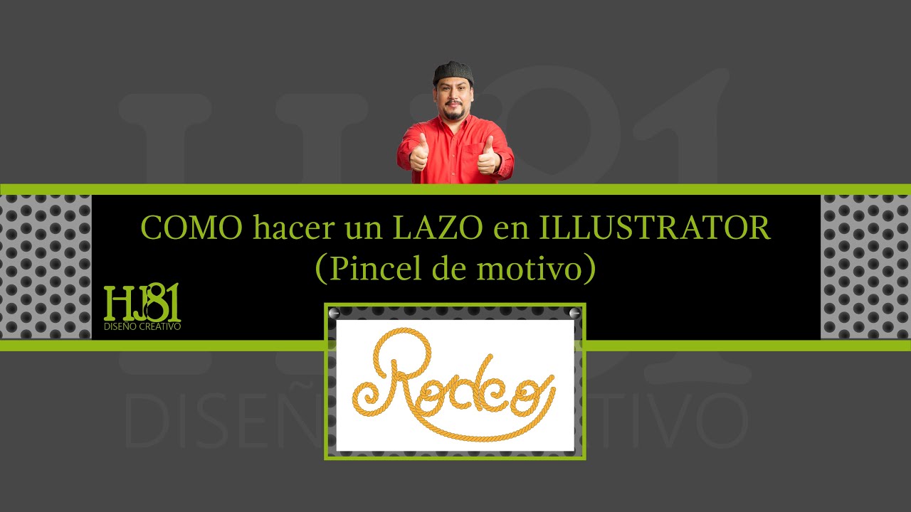 COMO hacer un LAZO en ILLUSTRATOR