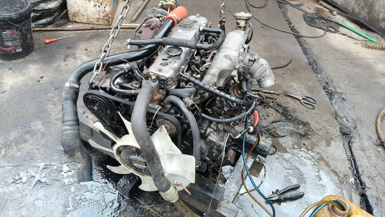Двигатель Isuzu 4JB1, в оригинальном состоянии, отличное качество, 100 л.с., 3600 об/мин. 📱 09187...