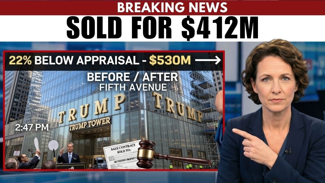1 MIN AGO: Trump Tower Auctioned — $412M Deal Finalized Today Name Removed Immediately