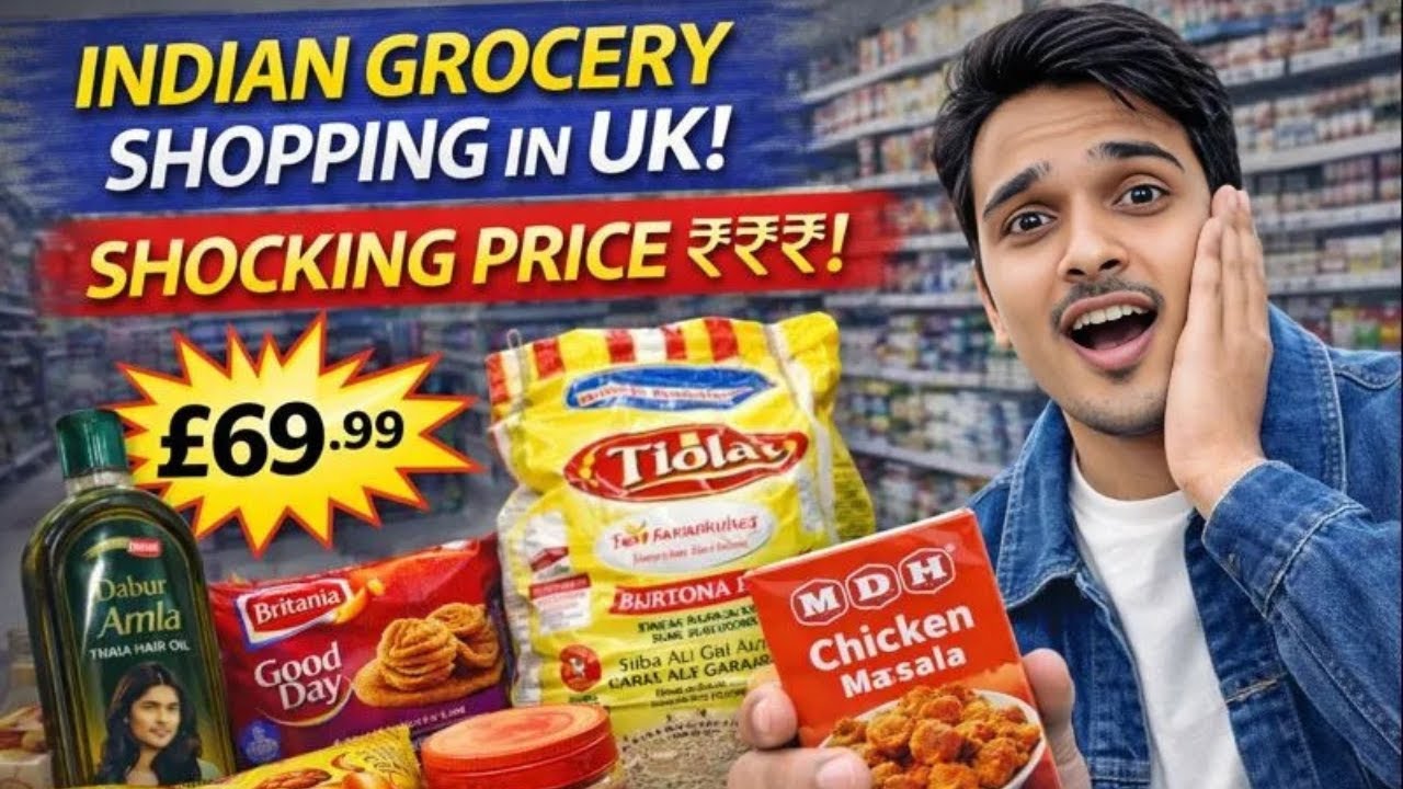 Indian Cheapest Grocery shopping in the UK | Price 😱 |