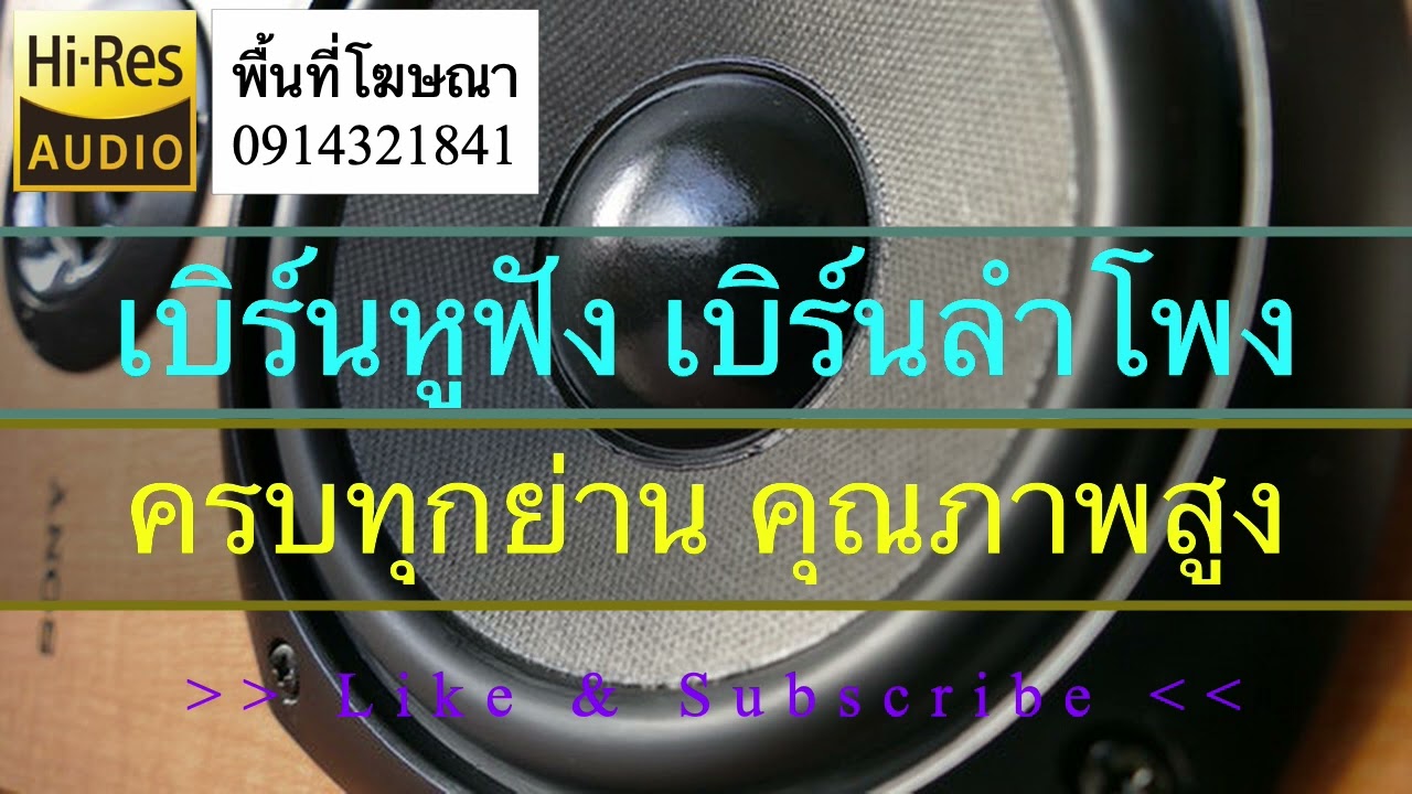 Burn In | เพลง เบิร์นหูฟัง,ลำโพง ได้ผล 100% (ครบทุกย่านความถี่เสียง) V.341