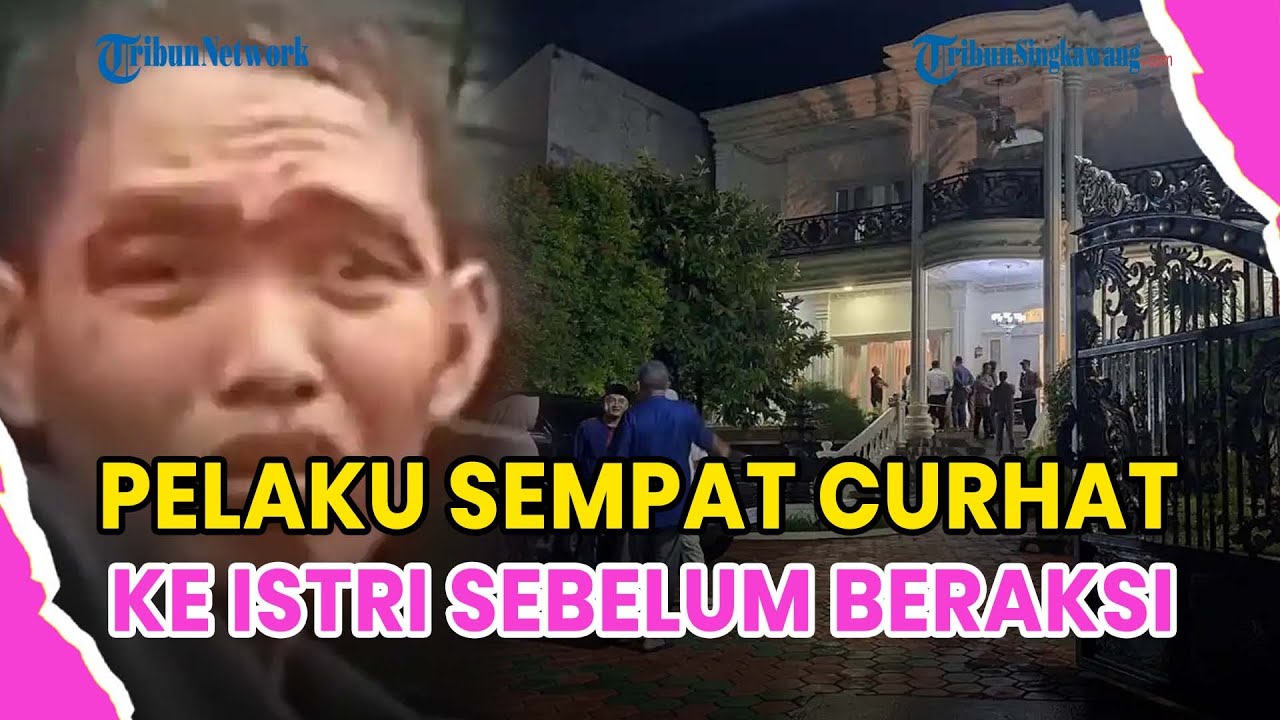 ®️🔴 UPDATE❗POLISI UNGKAP MOTIF PELAKU HABISI ANAK POLITISI PKS CILEGON, SEMPAT CURHAT KE ISTRI