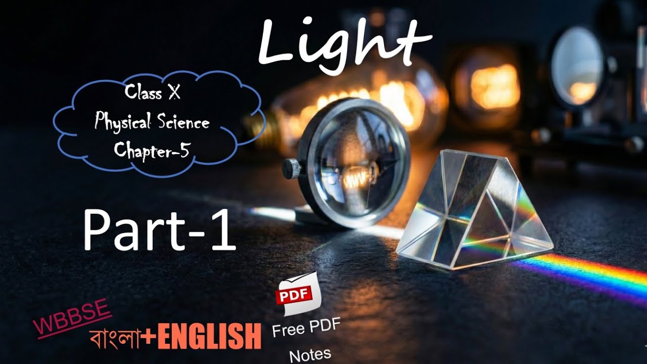 Introduction of Light and Mirror | WBBSE Class 10 Physical Science Chapter 5 | Light | #physics |