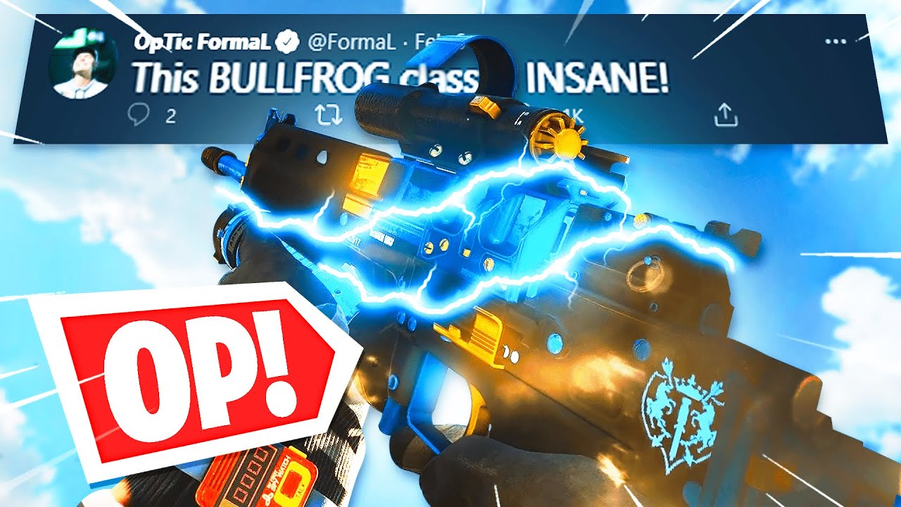 MOST OVERPOWERED BULLFROG CLASS EVER..it's UNFAIR! | Best Bullfrog Class Setup (Cold War)