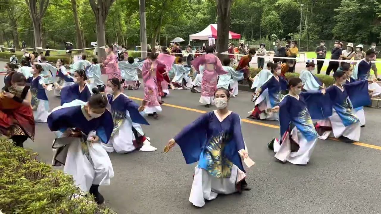Japanese Bon Odori Dance performance