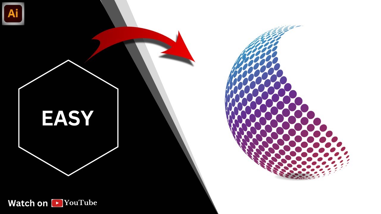 How To Design A  Modern Logo in Adobe Illustrator Tutorial For Beginner's  Step by Step guide 🎨
