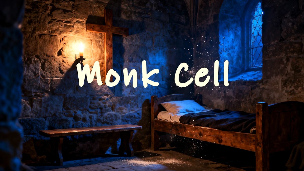 Ночная молитва и григорианское пение в монастырской 🕯️ келии XVI века