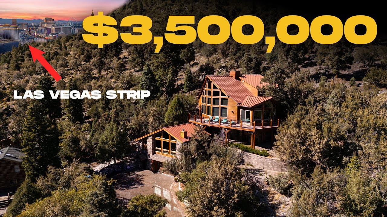 Inside Look At a $3.5M Cabin Minutes From Las Vegas