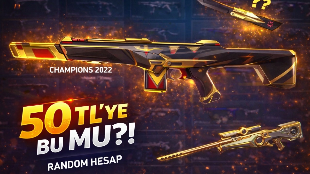 50TL'ye EFFSANE RANDOM HESAP SATIN ALDIM! - Valorant