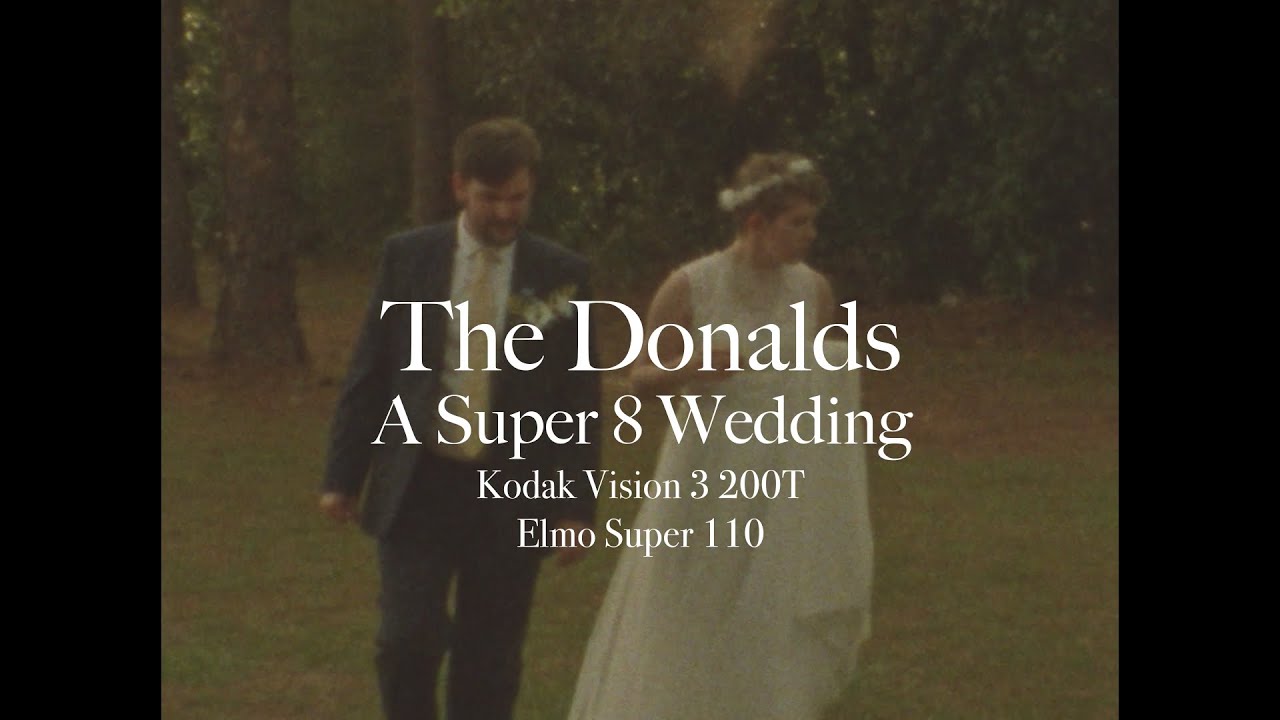 The Donald Wedding, 10-21-23 | Kodak Super 8 Vision 3 200T/7213 | Elmo Super 110