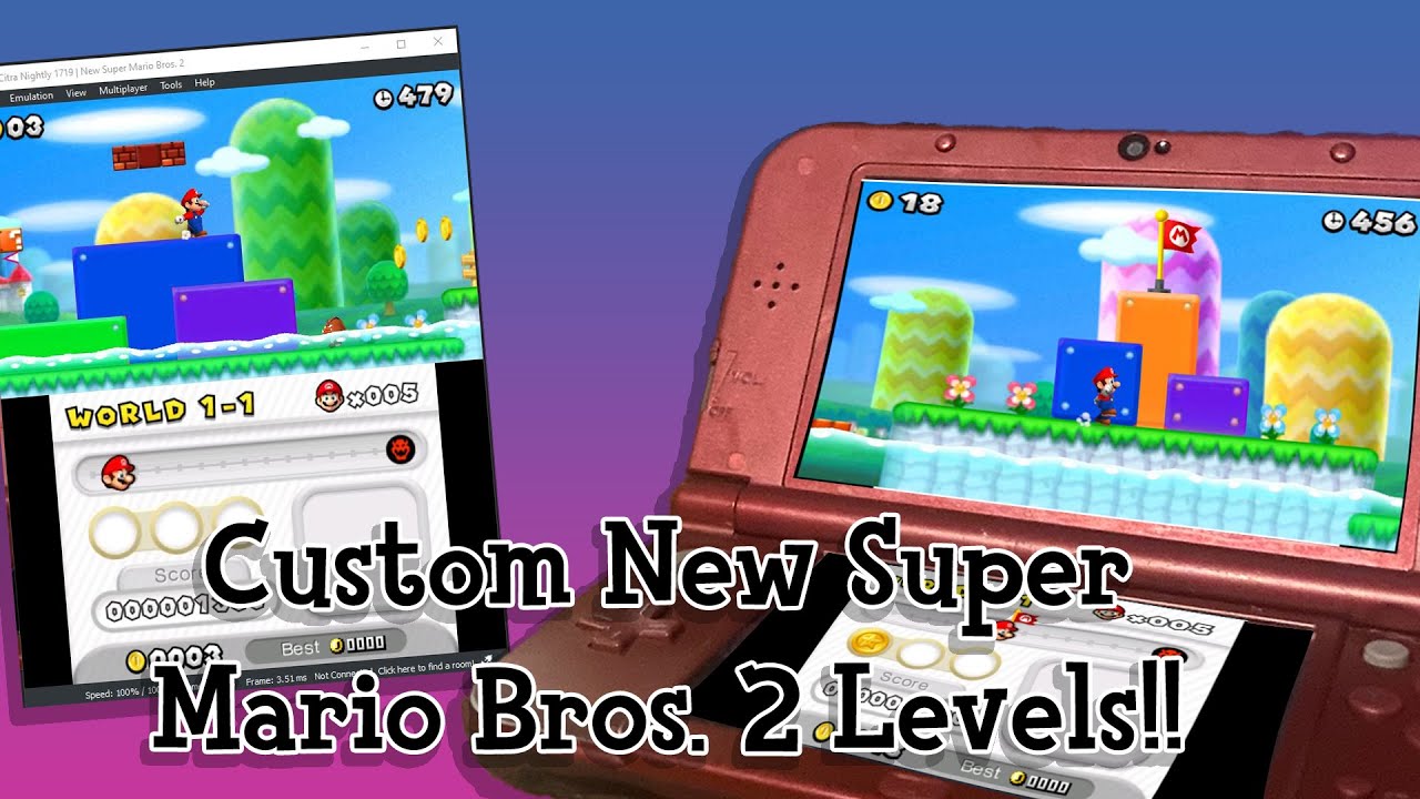 How To Make Custom New Super Mario Bros. 2 Levels!!!
