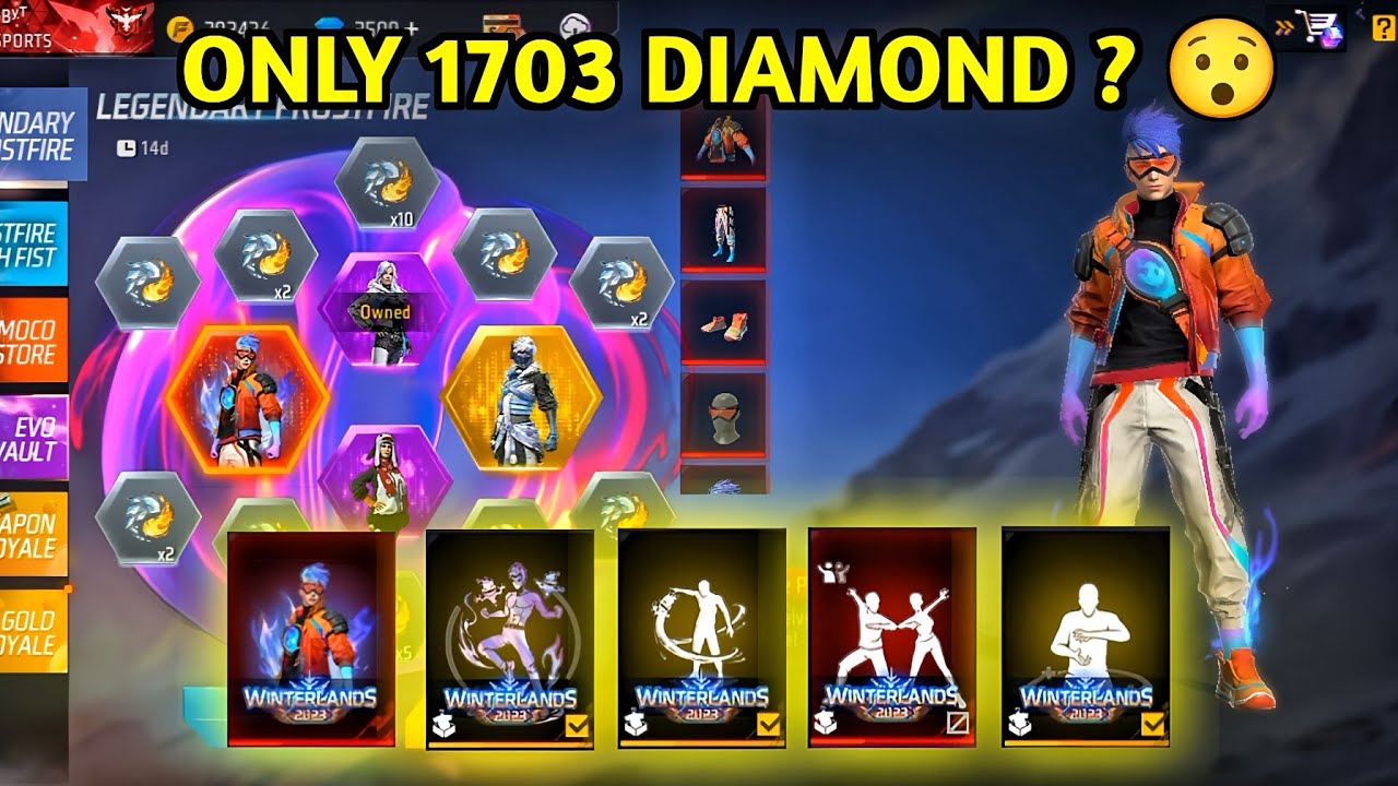 Legendary Evo Bundle Event | Free Fire New Event | Ff New Event | New Event Free Fire