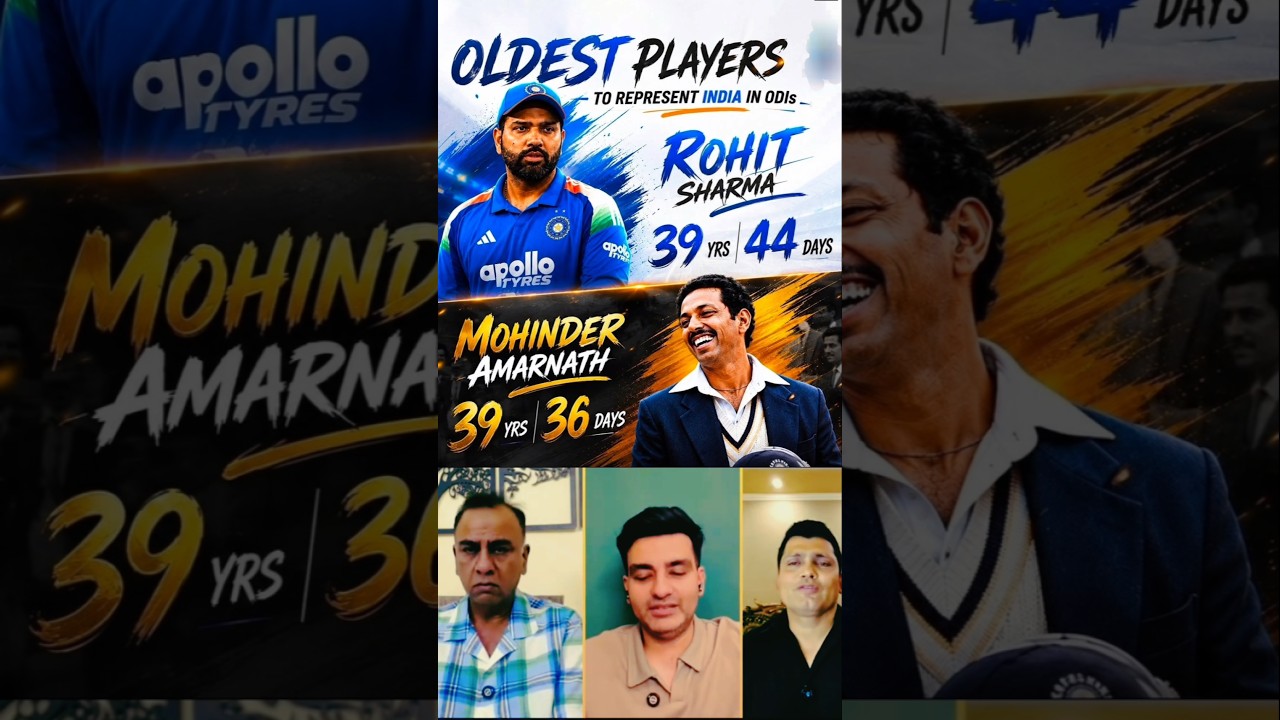 Oldest Player in Indian History