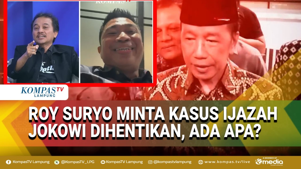 Perdebatan Sengit Roy Suryo vs Mardiansyah Semar soal Permintaan Penghentian Kasus Ijazah Jokowi