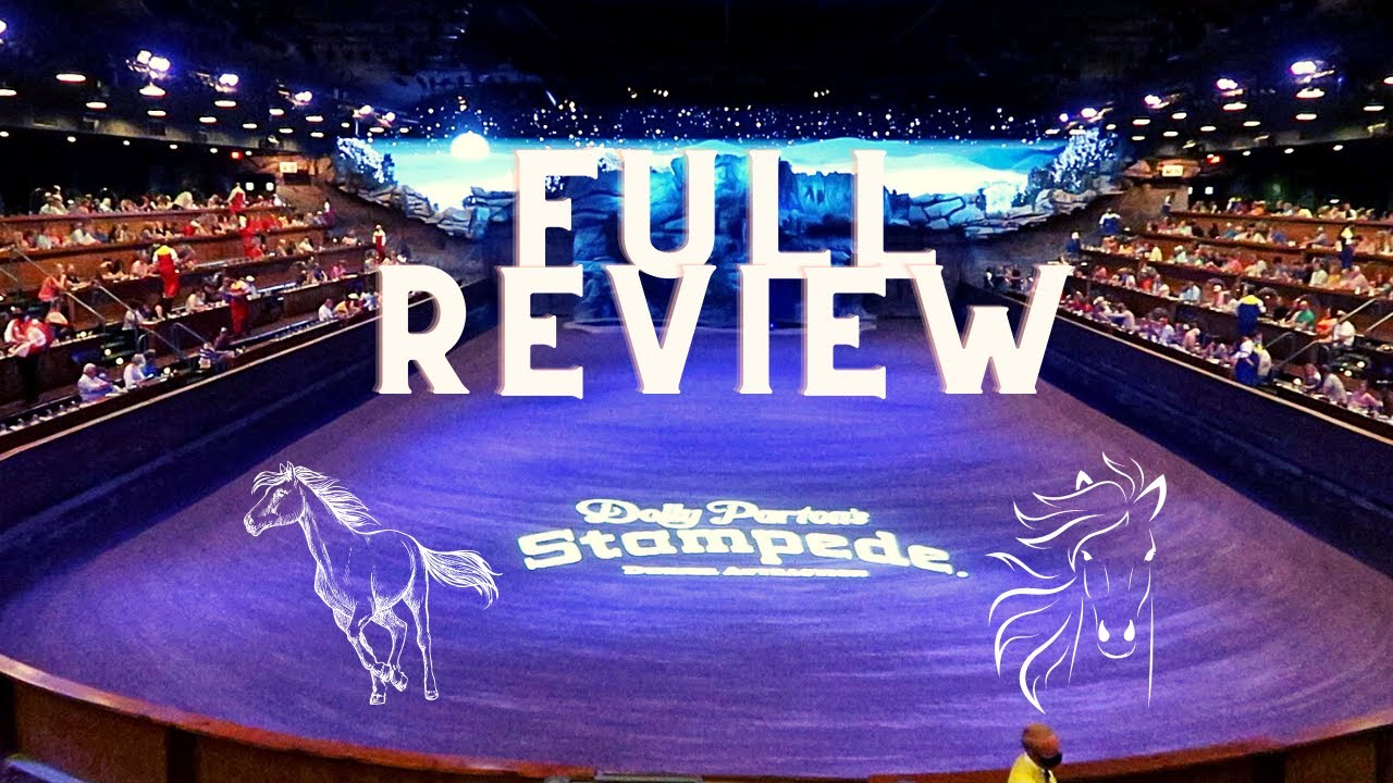 DOLLY PARTON'S STAMPEDE IN PIGEON FORGE TENNESSEE 2021!! BEST DINNER SHOW? IS IT WORTH IT?