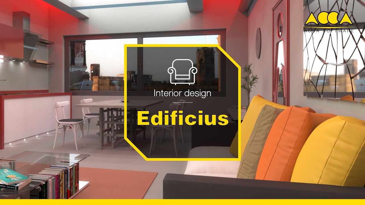 Edificius, programa profissional para Design de Interiores