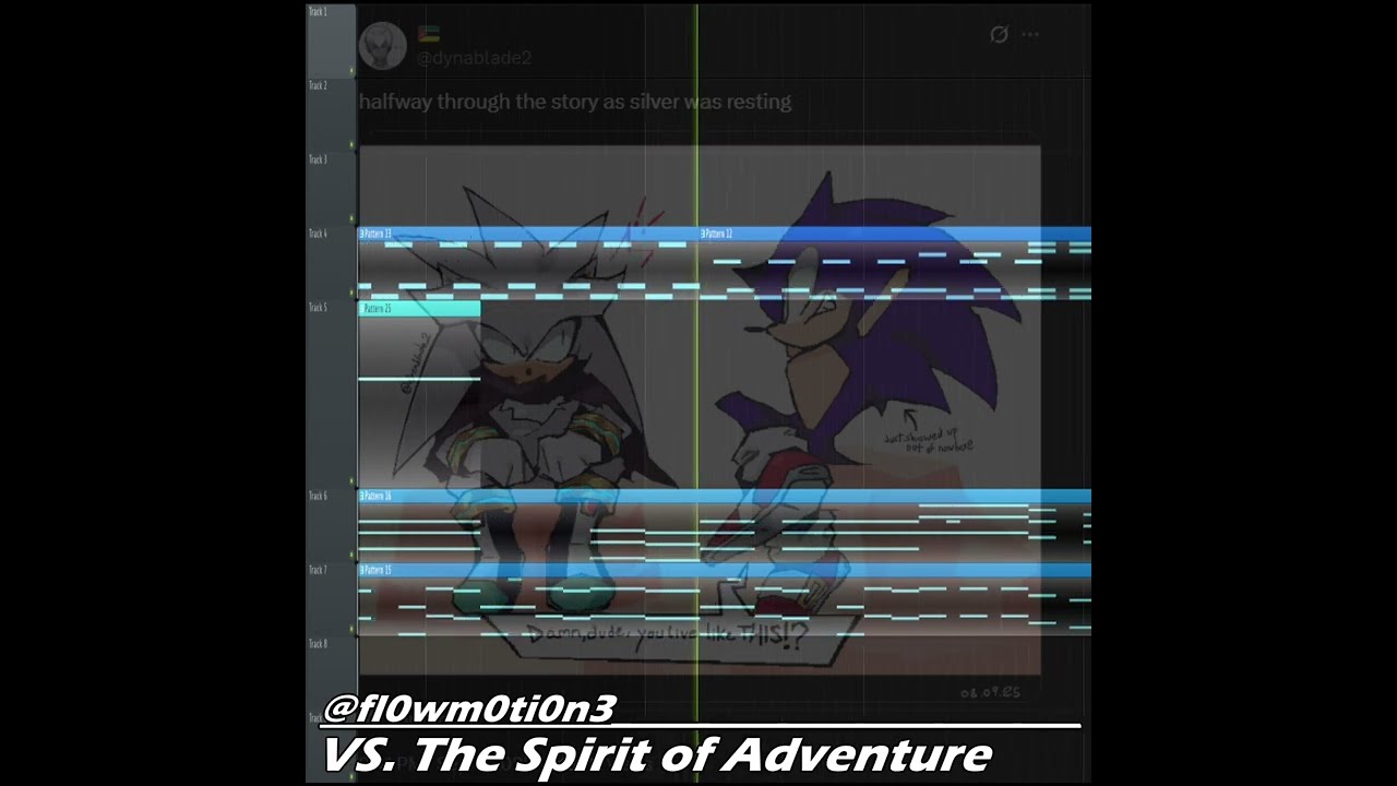 Vs. The Spirit of Adventure - Silver the Hedgehog Future Concept Theme • fl0wm0ti0n3