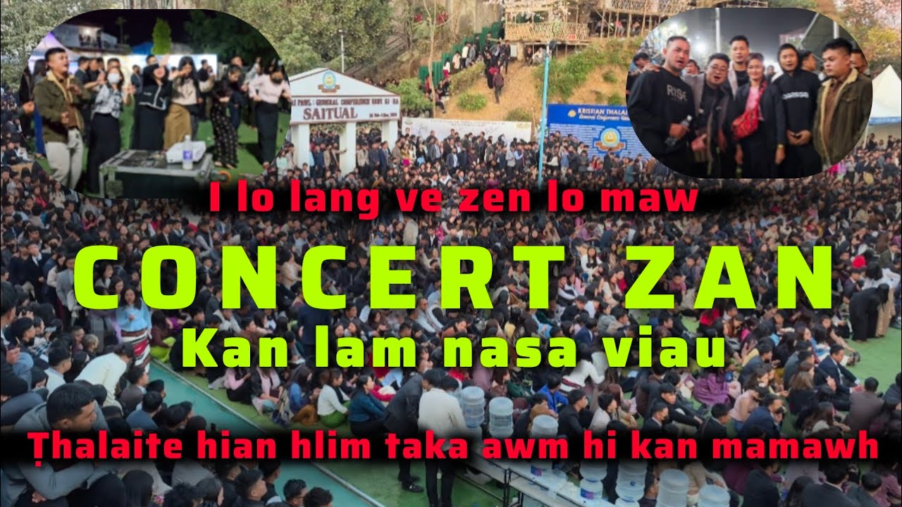 KṬP General Conf. Vawi 61-na Saitual / Concert zan. Hlim zan.🫰