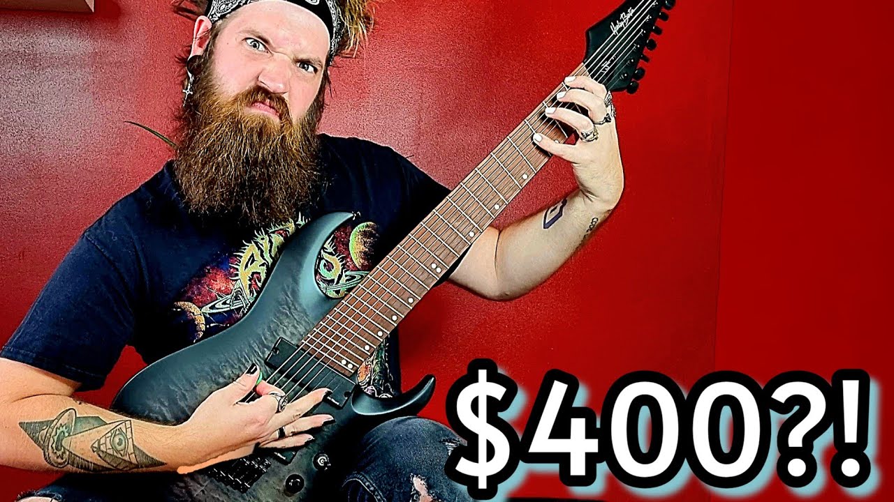 BEST BUDGET 8-string on the market? | Harley Benton Multiscale-8 QBB Review