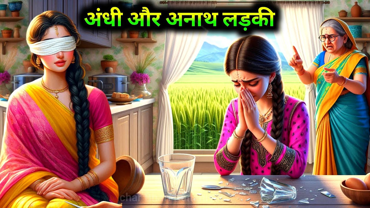 अंधी लड़की। अंधी और अनाथ लड़की की कहानी। Emotional story&Hindi kahaniya #kahaniyan #hindistories #yt