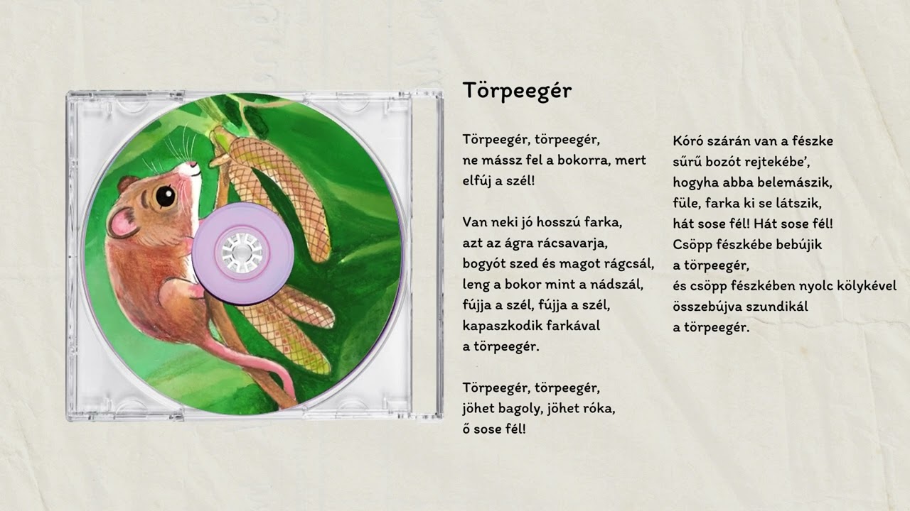 Gryllus Vilmos: Vadonleső dalok – Az év állatai – Törpeegér