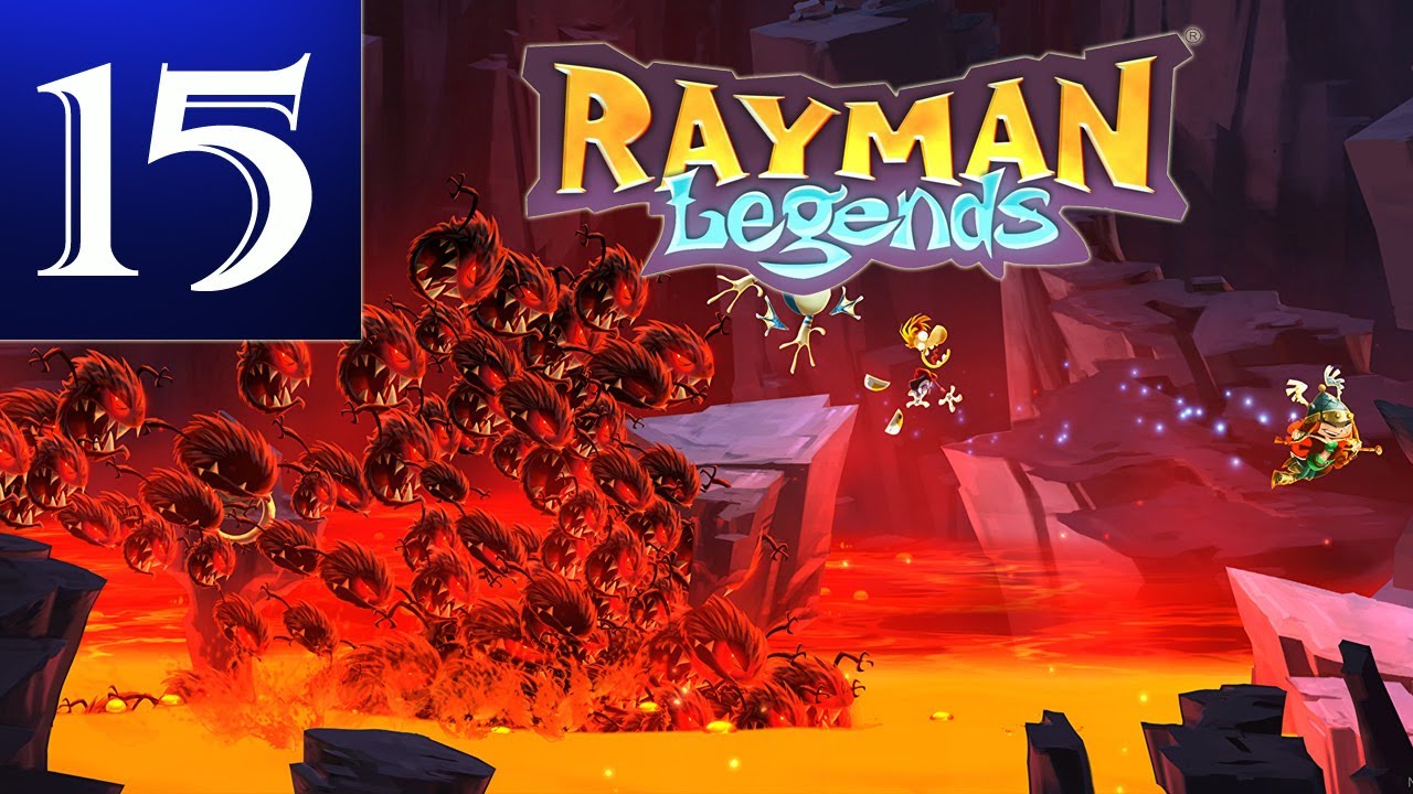 Rayman Legends - Part 15 - Olympus Maximus (The Amazing Maze, The Great Lava Pursuit)