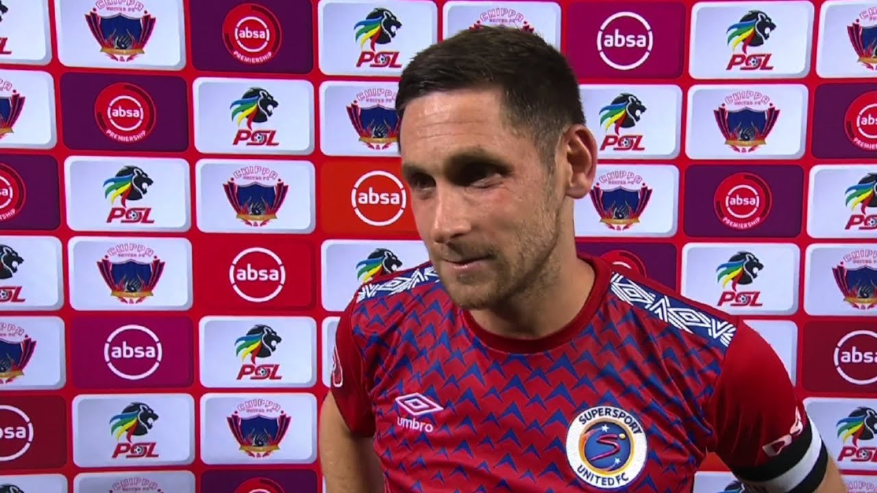 Absa Premiership | Chippa United v SuperSport United | Post-match interview with Dean Furman