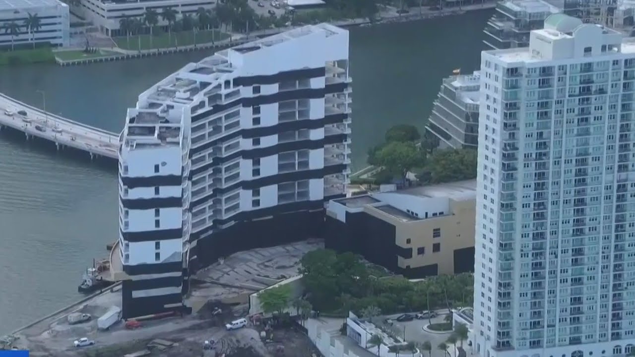 City officials planning for the implosion of the former Mandarin Oriental hotel in Brickell Key