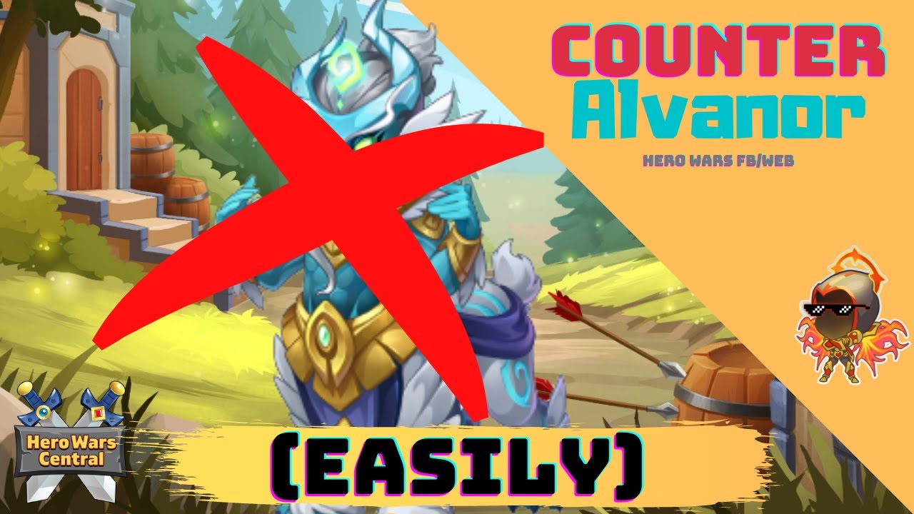 How To Counter Alvanor EASILY! | Hero Wars Facebook