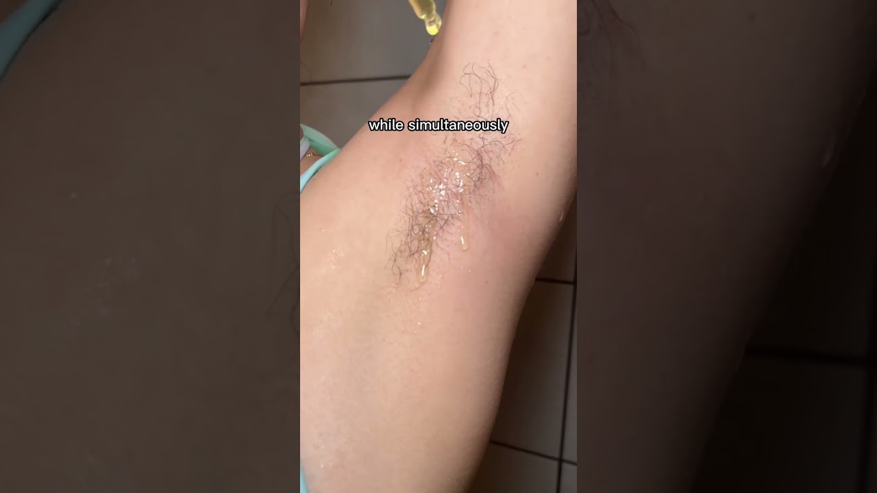 BEST routine for shaving your armpits🤭 code BESTIE for 10% off at www.dewyhours.com