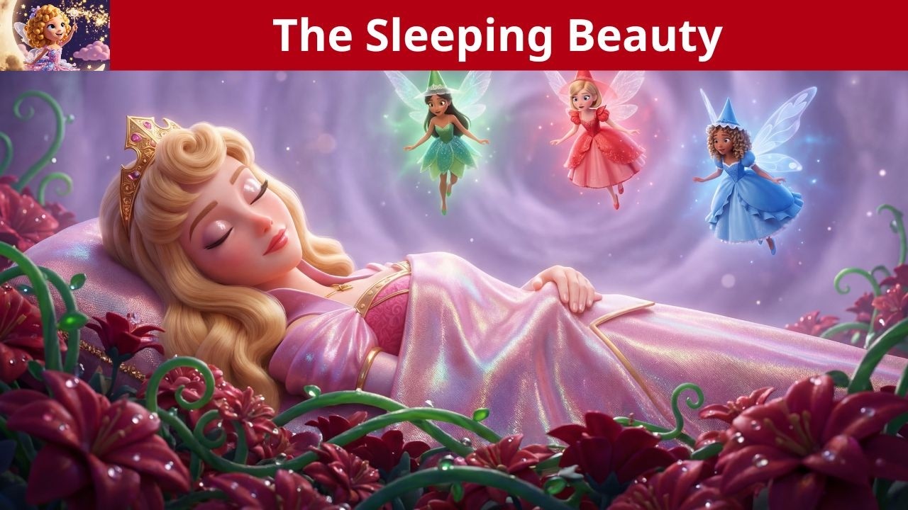 Sleeping Beauty in English: The Legend of the Sleeping Princess and the Dark Curse@KindWorldTales