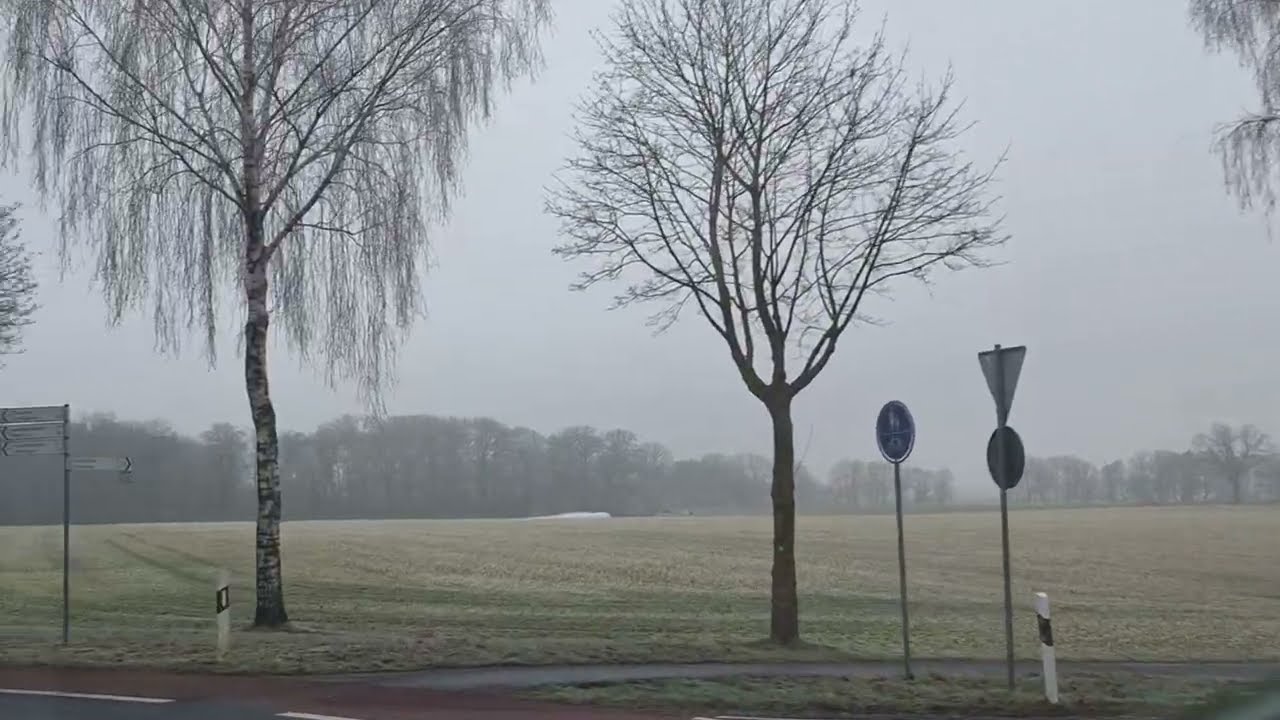 Fahrt nach Walsrode im Landkreis Heidekreis im Bundesland Niedersachsen in Deutschland