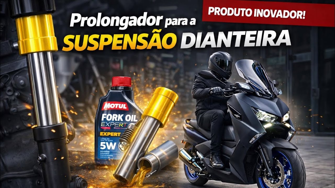 Como deixar Xmax confortável PROLONGADOR 