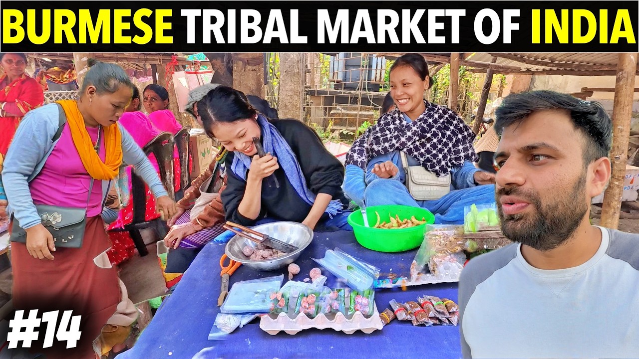 SECRET Burmese Market in India? 🤯 Unbelievable In Tripura