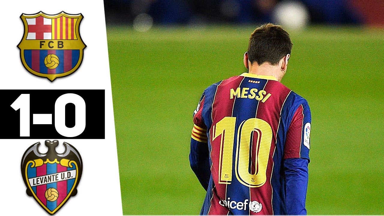 Barca vs Levante 1-0