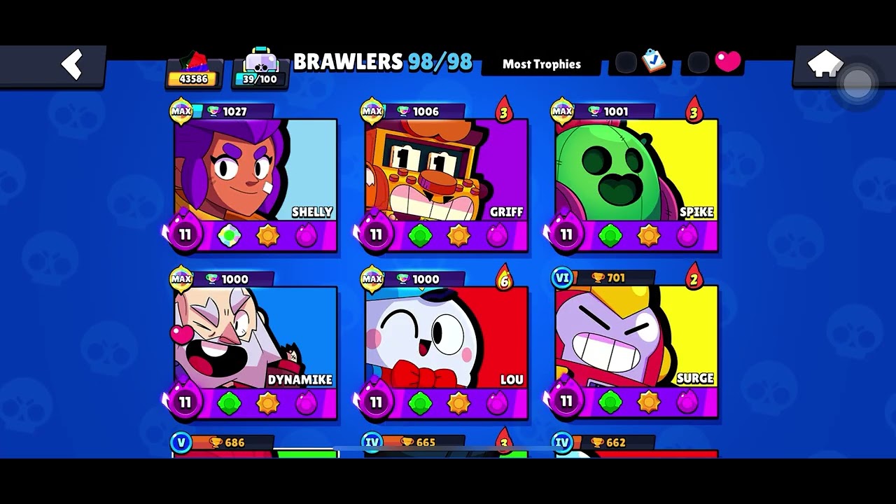 Part 2 of playing rank in the new season in brawl stars ￼