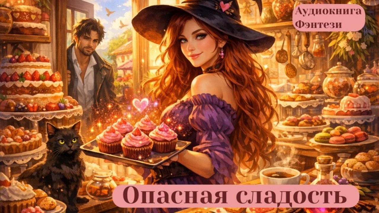 Опасная сладость #aудиокнига #любовноефэнтези #фэнтези #aудиокнигионлайн #русскоефэнтези